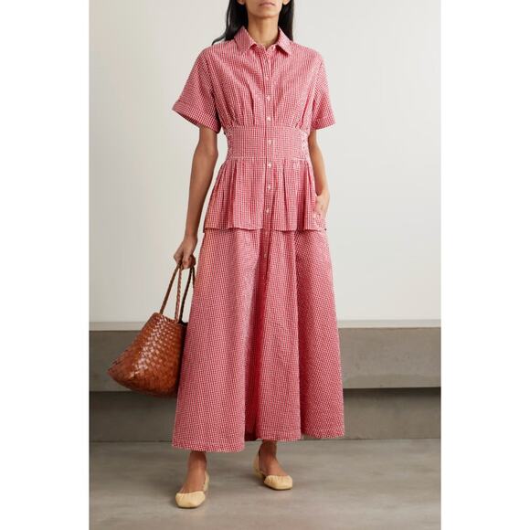 ROSIE ASSOULIN Boogie Woogie Bugle Boy Dress in Seersucker Gingham Women's 2 NWT - Picture 7 of 13